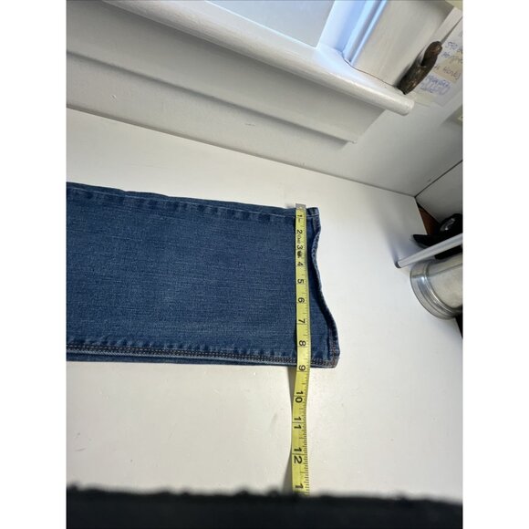 American Eagle Outfitters Artist Stretch Distressed Flared Jeans Size 4R - Picture 10 of 10